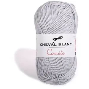 Non communiqué Pelote de coton Comète - Cheval Blanc(...) - 071 Gris pas cher