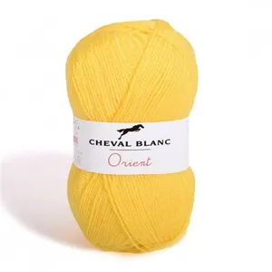 Non communiqué Laines Cheval Blanc - ORIENT fil à tricoter 100% acrylique 50g - Fil perlé