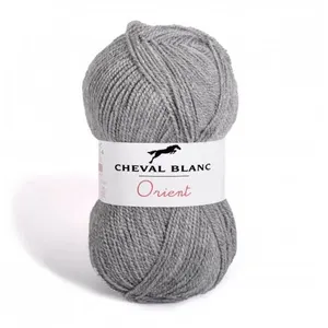 Laines Cheval Blanc - ORIENT fil à tricoter 100% acrylique 50g - Fil perlé