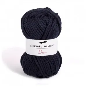 Pelote de laine à tricoter DUO - Cheval Blanc / TWINS - By Oké ! 307 C...