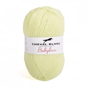 Laine à tricoter BABYLUX de Cheval Blanc(...) - Vert (166 - ANIS) pas cher