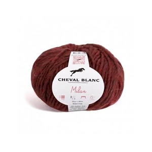Pelote de laine et Alpaga Milan - Cheval Blanc 153 Bordeaux - 153 Bord... pas cher