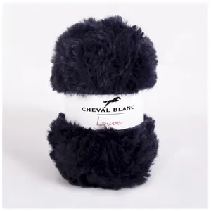 Non communiqué Pelote de fourrure Louve - Cheval Blanc(...) - 293 Bleu pas cher