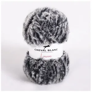 Pelote de fourrure Louve - Cheval Blanc 094 Multicolore - 094 Multicol... pas cher
