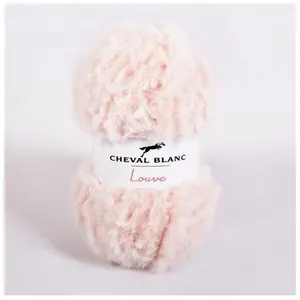 Non communiqué Pelote de fourrure Louve - Cheval Blanc(...) - 070 Rose pas cher