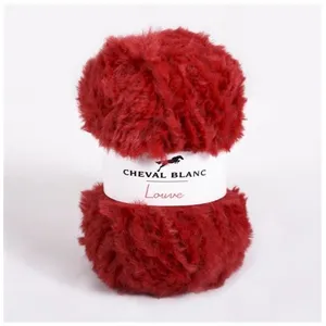 Non communiqué Pelote de fourrure Louve - Cheval Blanc(...) - 305 Rouge pas cher