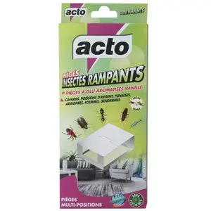 Comparateur de prix : ACTO Rampant pièges à glu aromatisés vanille