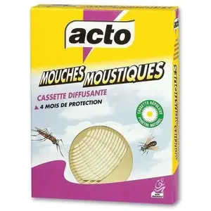Comparateur de prix : Acto Cassette répulsive mouches & moustiques ACTO NATUR