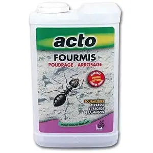 Comparateur de prix : ACTO Poudre fourmis ''Poudrage et arrosage'' 400g