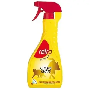 Comparateur de prix : Retro | Liquide RÉPULSIF Chiens   Chats | Pulvérisateur 600 ML | RETO5