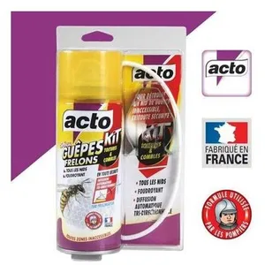 Comparateur de prix : Kit Toitures & Combles - ACTO - Spécial Guêpes & Frelons