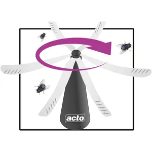 Ventilateur repousse mouches sans insecticides ACTO pas cher