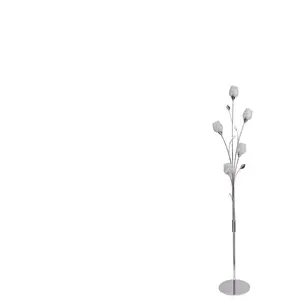 Lampadaire 153 cm ADRIANA coloris argenté