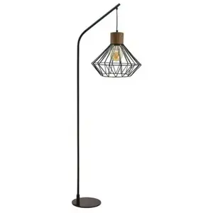 Seynave Lampadaire 160 cm SEQUOIA coloris noir pas cher