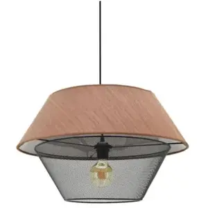Suspension Jaya Seynave l.55x H.33,5 cm noir pas cher