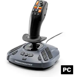 Comparateur de prix : Joystick Multifonction Thrustmaster SimTask pour le Farming Noir