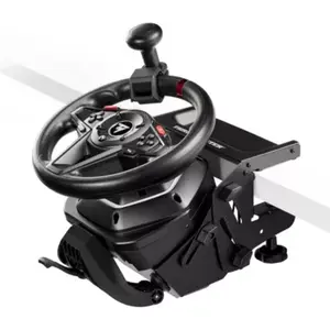 Comparateur de prix : Thrustmaster T128 Noir USB Volant + pédales Analogique PC, Xbox