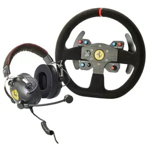 Pack Gaming Thrustmaster Casque + Volant en Alcantara pas cher