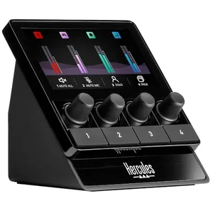 Comparateur de prix : Audio Controller Hercules Stream 100 Noir