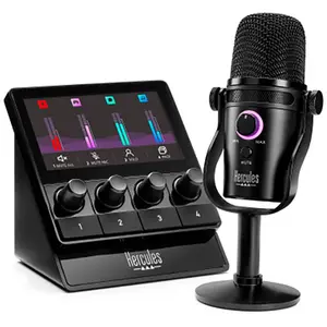 Comparateur de prix : Hercules Stream Starter Kit - kit audio pour streamer