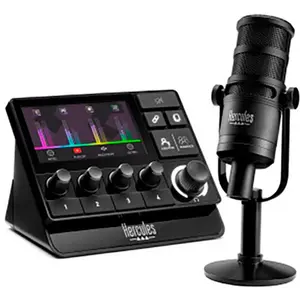Comparateur de prix : Hercules Stream Essentials Kit XLR - kit audio pour streamer