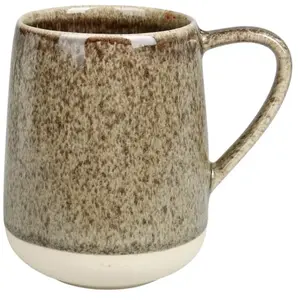 GENEVIEVE LETHU 536223 Mug 45 cl en Grès - Collection VALDU NIELLU - Ø 7.5 cm H 11 cm - Coloris Beige pas cher