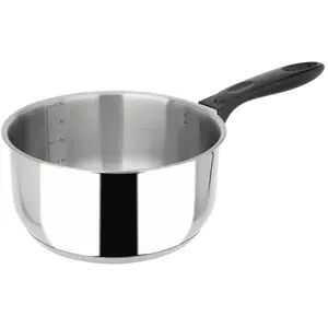 BUT Crealys 501206 Casserole Inox Gris 18 cm pas cher