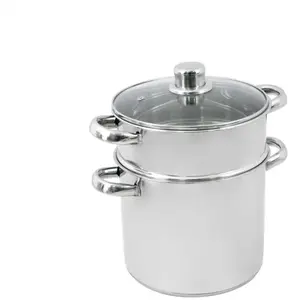 Crealys Gers equipement - Couscoussier en inox à induction - D.28 cm T.U pas cher