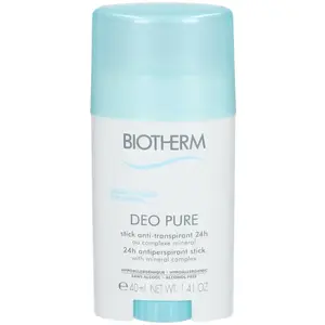Comparateur de prix : Biotherm Deo Pure Stick Anti-transpirant stick anti-transpirant 40 ml