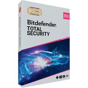 Comparateur de prix : Bitdefender Total Security Sécurité antivirus 1 licence(s) 1 année(s)