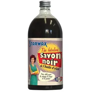 Comparateur de prix : Dégraissant naturel Starwax The Fabulous Savon Noir à l’huile d’olive 1L