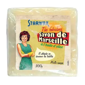 Comparateur de prix : STARWAX Savon de Marseille à l'huile d'olive - 300 g
