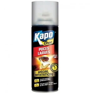 Comparateur de prix : Kapo Aérosol à diffusion continue spécial infestation puces et larves