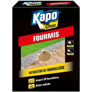 Comparateur de prix : Destructeur de fourmillière granulés 400g KAPO Choc