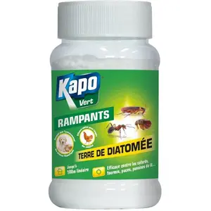 Comparateur de prix : Terre de diatomée - insectes rampants - 100 grs - kapo vert