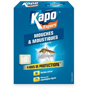 Comparateur de prix : KAPO Mouches/Moustiques Cassette 15m3 Expert, Neutre