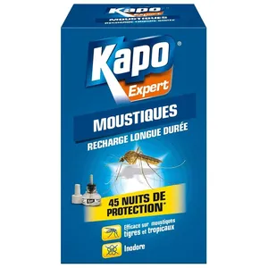 Comparateur de prix : KAPO Recharge diffuseur électrique anti-moustiques Expert longue durée