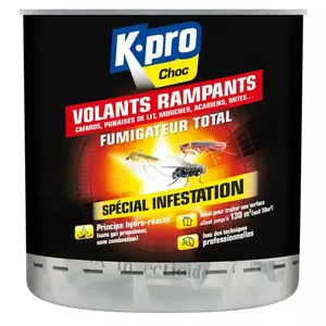 Comparateur de prix : Kapo - Fumigateur spécial infestation tous insectes 25 à 50 m² choc