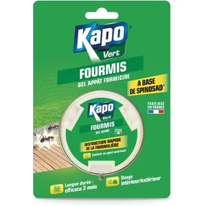 Comparateur de prix : KAPO Insecticide Fourmis Intérieur-Extérieur Gel appât 10g