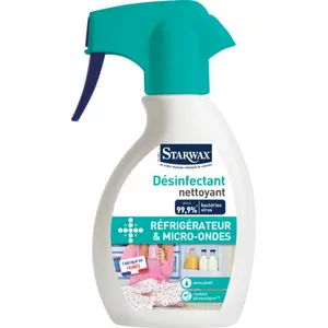 Comparateur de prix : Brunel - Désinfectant pour réfrigérateur et micro-ondes 250ml starwax