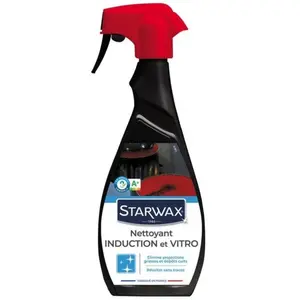 Starwax Nettoyant quotidien vitro-céramique et induction Starwax 500ml pas cher