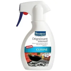 Comparateur de prix : Brunel - starwax - Dégraissant intensif spécial cuisine - 250mL