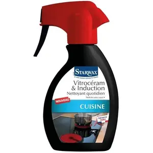 Comparateur de prix : Starwax nettoyant quotidien vitrocéramique induction 250ml
