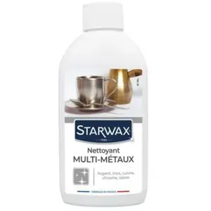 Nettoyant multimétal STARWAX, incolore, 250ml liquide, 250 ml TU pas cher
