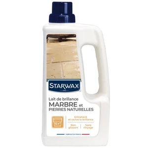 Comparateur de prix : Starwax Lait brillant 2 en 1 marbre et pierres naturelles Starwax 1L