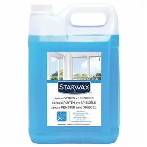 Starwax Nettoyant spécial vitres anti-traces à l'alcool Starwax 5L pas cher