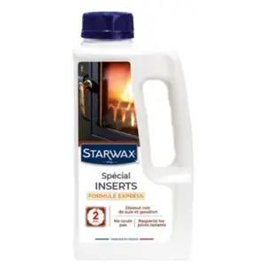 Comparateur de prix : FATMAX Brunel - Nettoyant express inserts pour poêle et cheminée 1L starwax