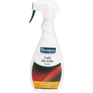Comparateur de prix : Starwax Lait de soin cuir pulvérisateur 500ml Starwax
