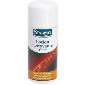 Comparateur de prix : Brunel - Lotion nettoyante sans rinçage pour cuirs délicats 200ml starwax