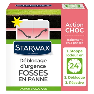Comparateur de prix : Traitement fosses bloquées Starwax - Boîte 200 g